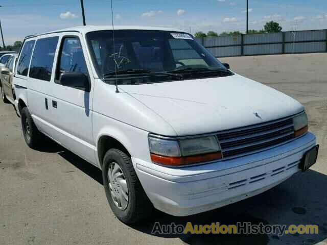 1991 PLYMOUTH VOYAGER, 2P4FH25KXMR283359
