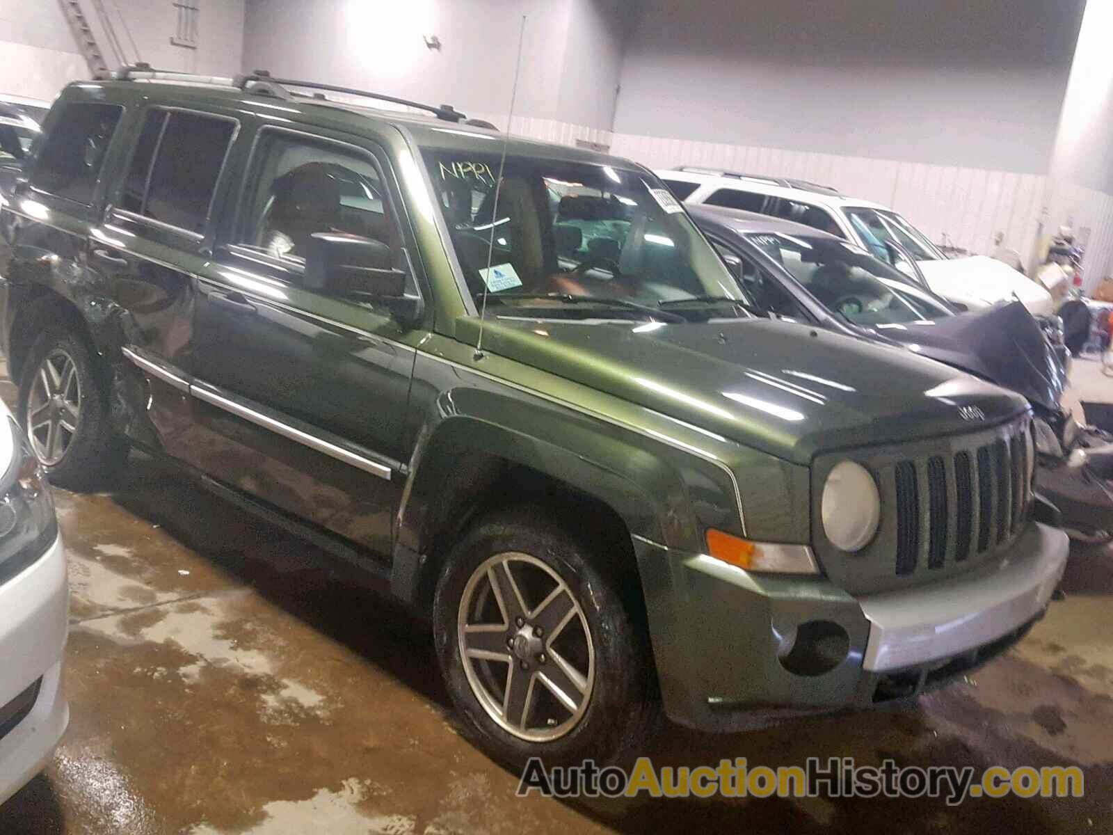 2009 JEEP PATRIOT LIMITED, 1J8FF48B39D134912