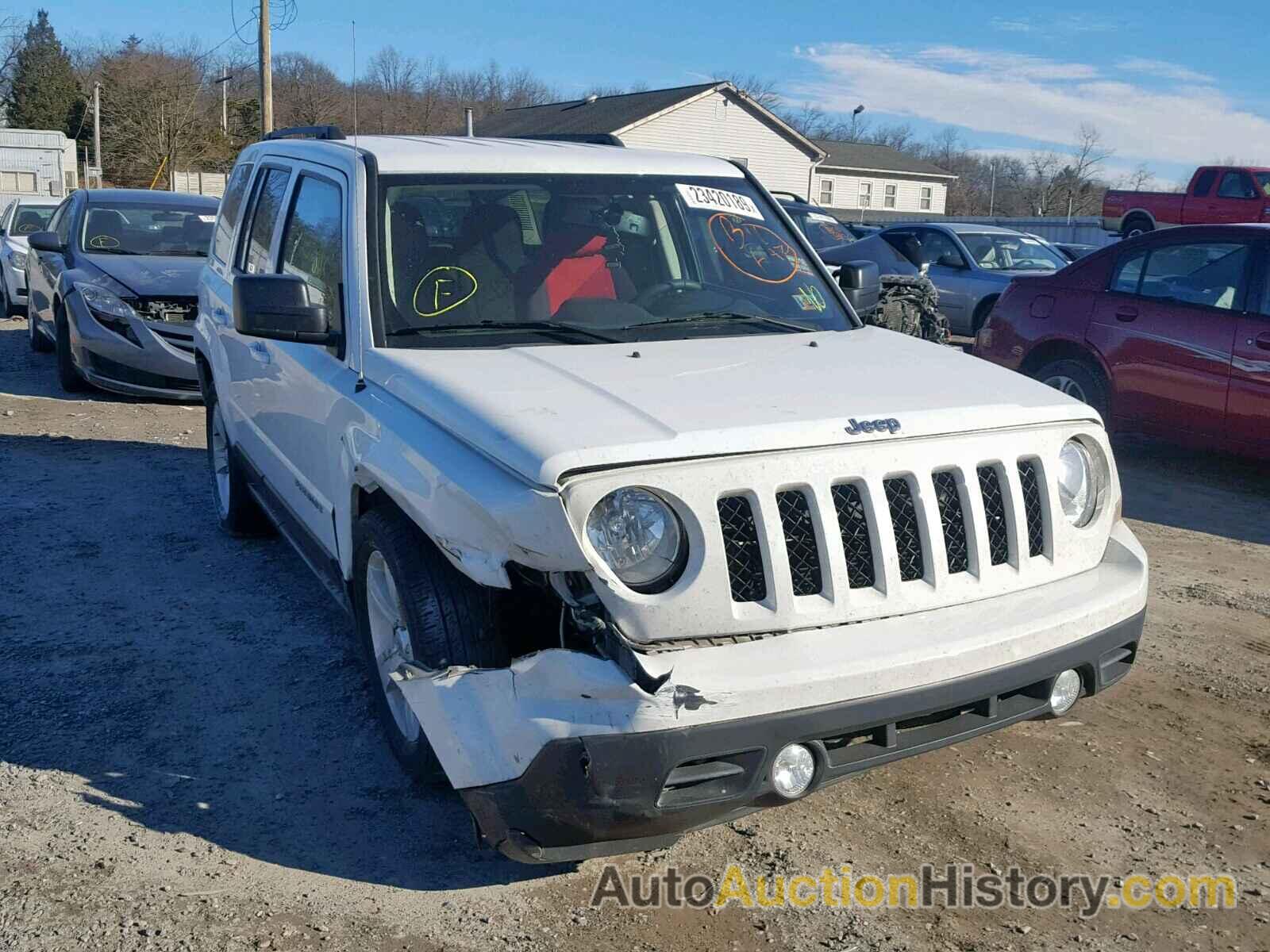 2017 JEEP PATRIOT LATITUDE, 1C4NJRFB1HD143091