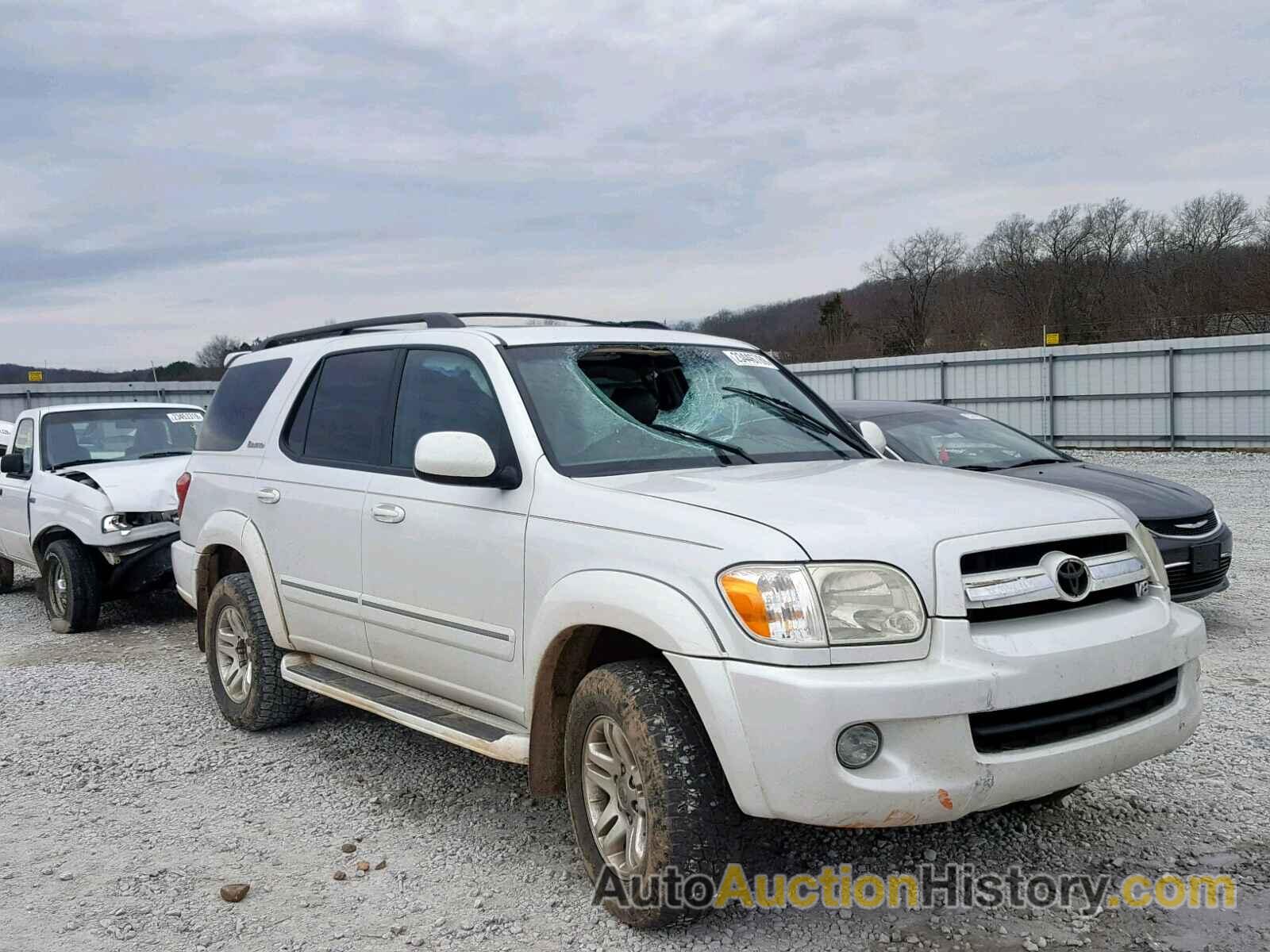 2006 TOYOTA SEQUOIA LIMITED, 5TDBT48A46S265515