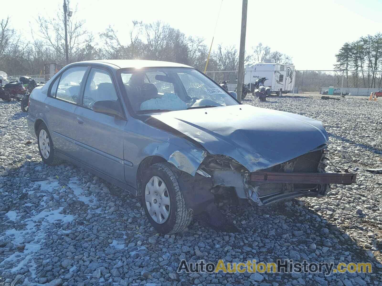 2000 HONDA CIVIC BASE, 2HGEJ6617YH554411