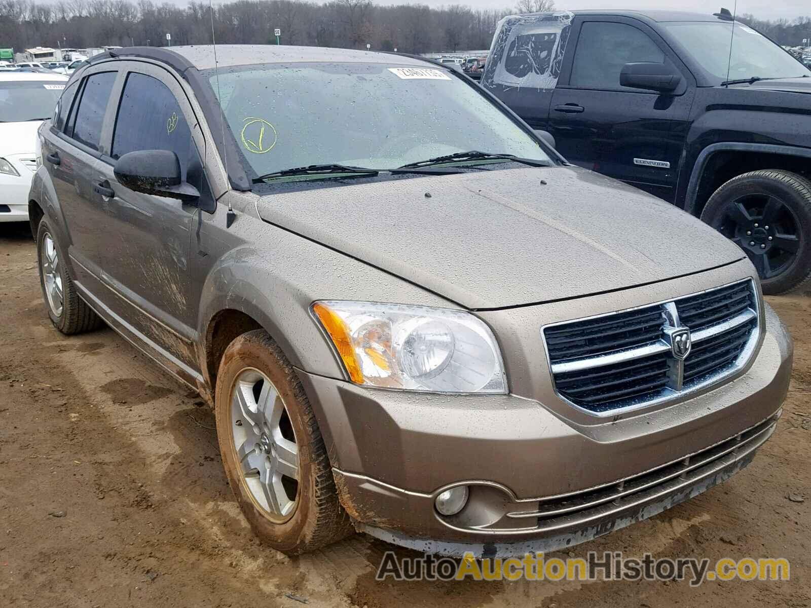 2007 DODGE CALIBER SXT, 1B3HB48B37D187233