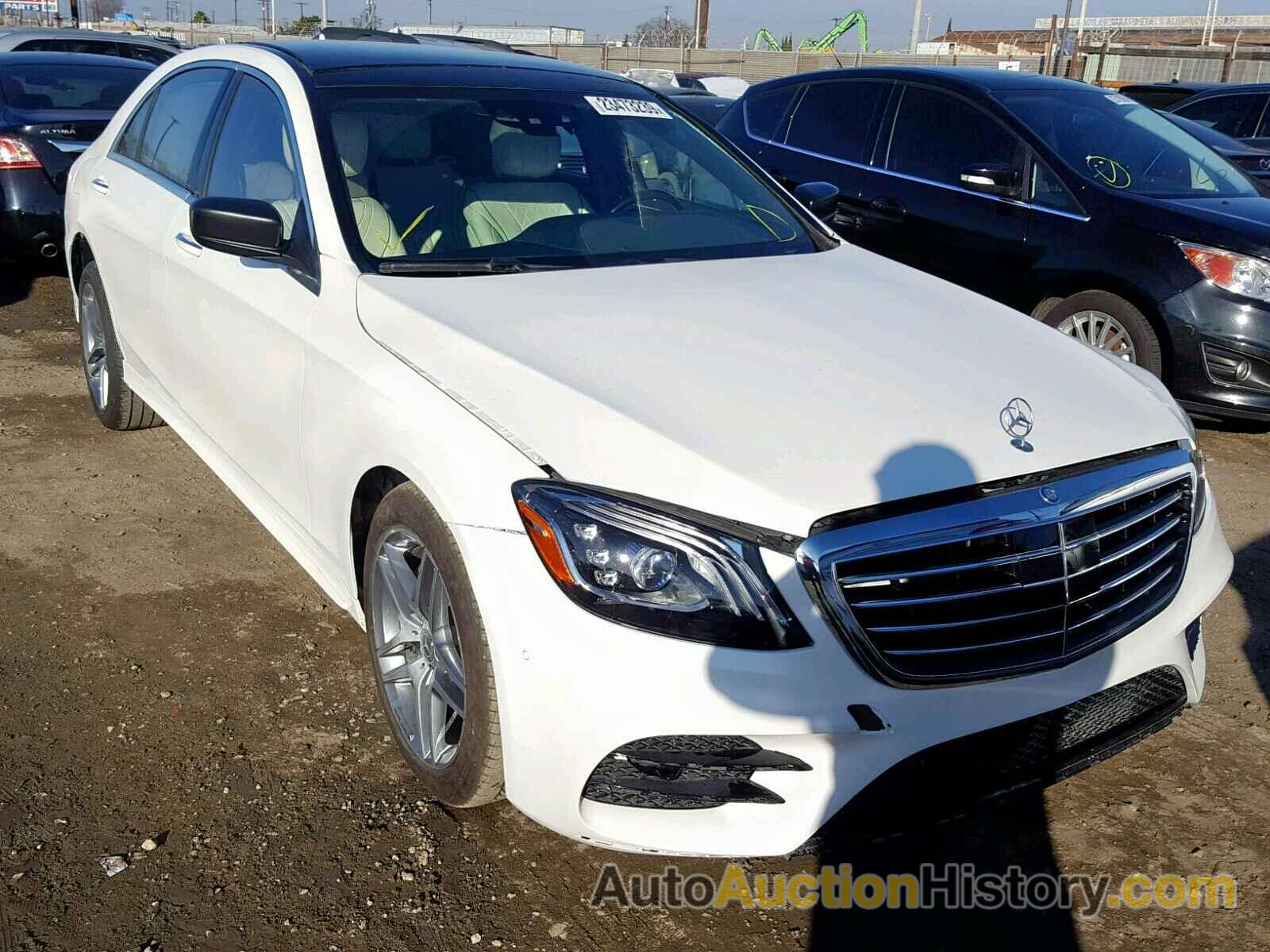 2018 MERCEDES-BENZ S 560, WDDUG8DB1JA415031