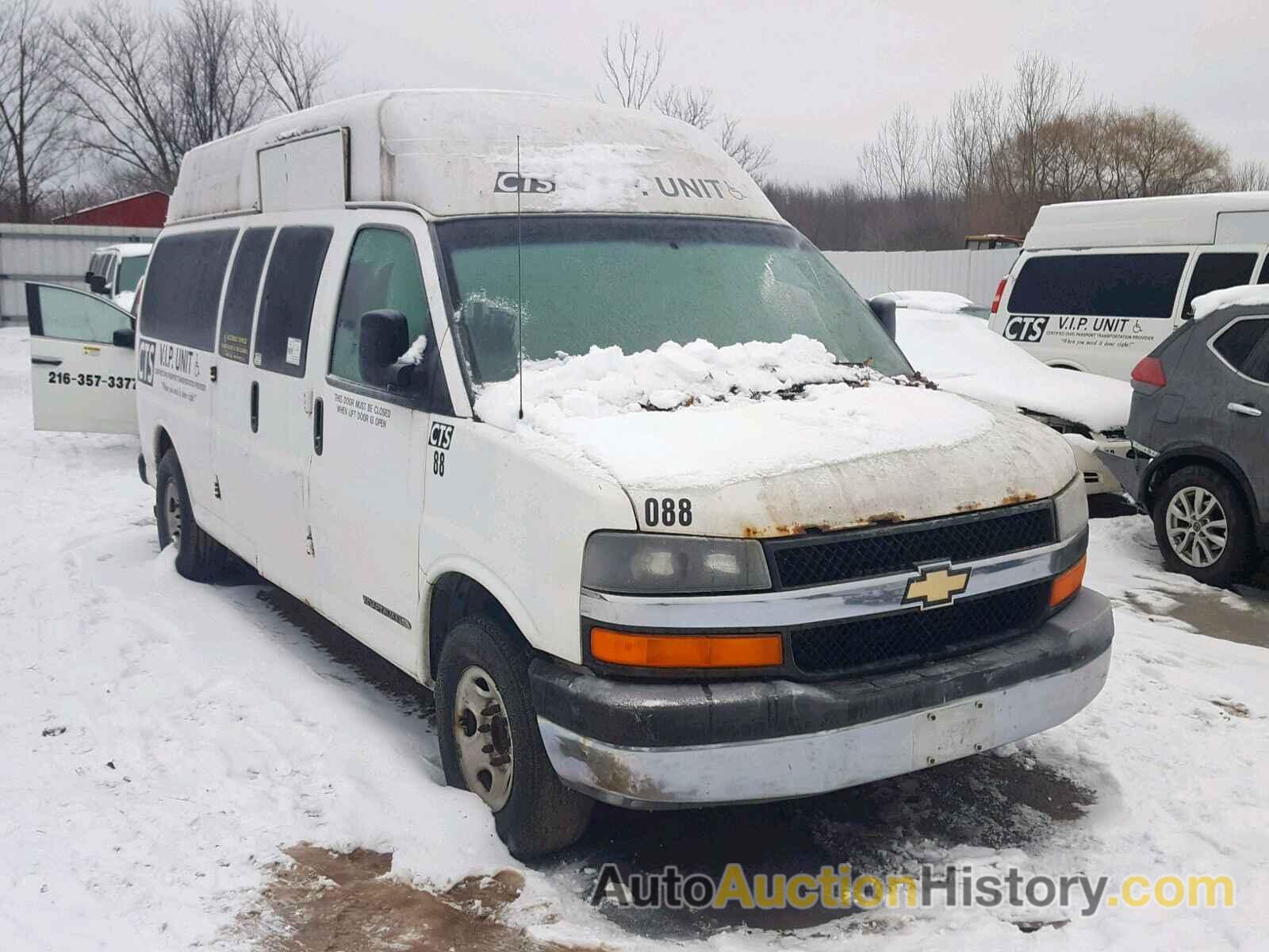 2010 CHEVROLET EXPRESS G3500 LT, 1GB2G1DG4A1150971