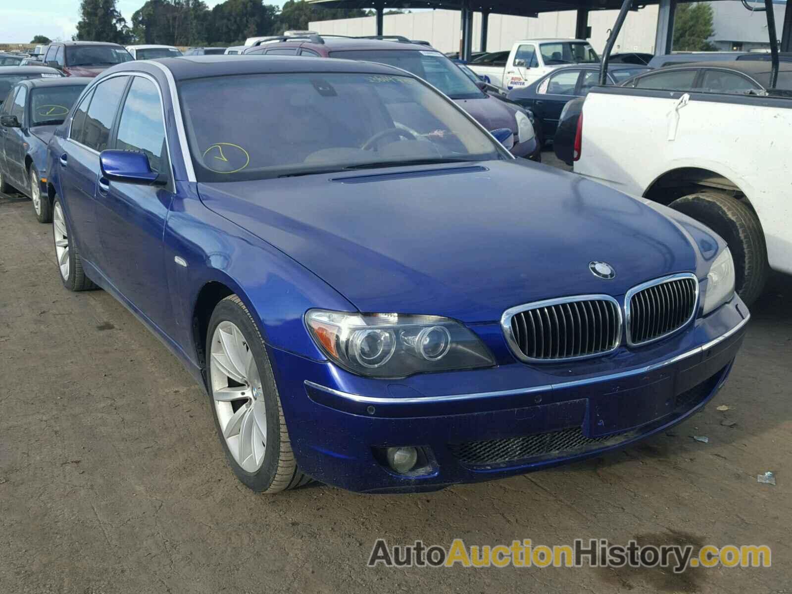 2006 BMW 750 LI, WBAHN83576DT26547