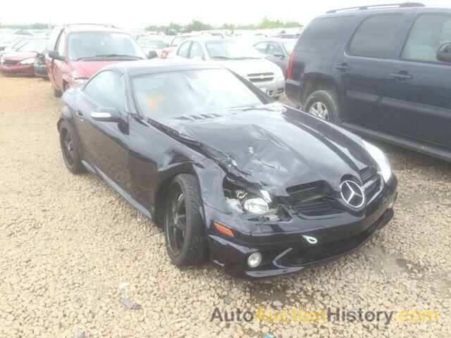 2005 MERCEDES-BENZ SLK55 AMG, WDBWK73F35F042775