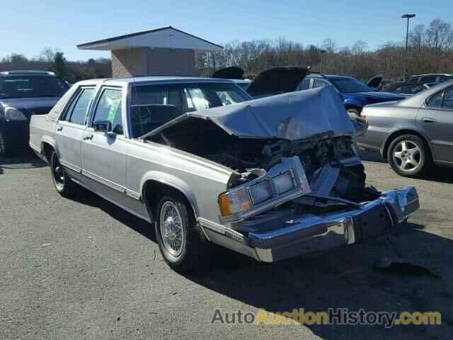 1988 MERCURY GRAND MARQUIS GS, 2MEBM74F6JX619157