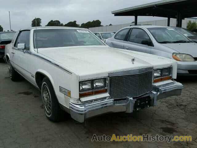 1981 CADILLAC ELDORADO, 1G6AL5796BE654457