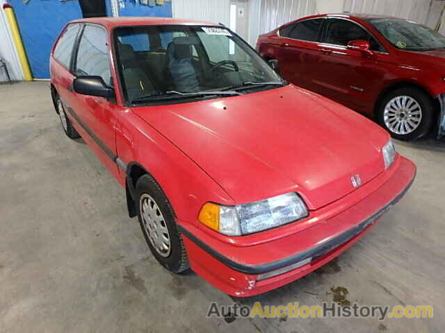 1991 HONDA CIVIC DX, 2HGED6455MH561557