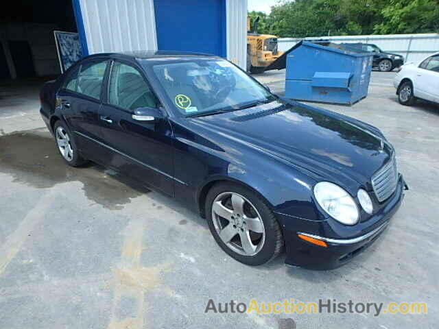 2006 MERCEDES-BENZ E500 4MATI, WDBUF83J96X193783