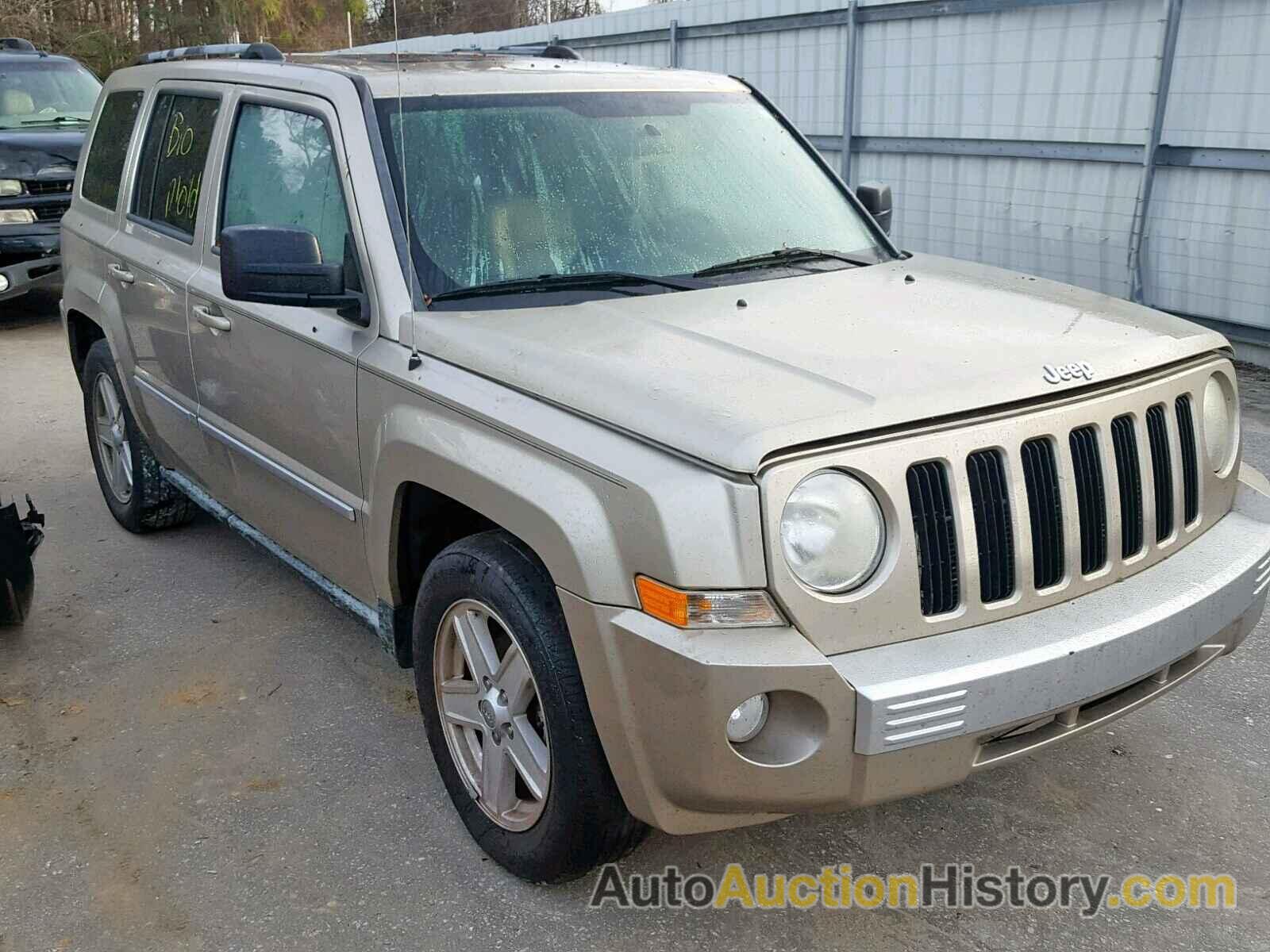 2010 JEEP PATRIOT LIMITED, 1J4NT4GB6AD573923