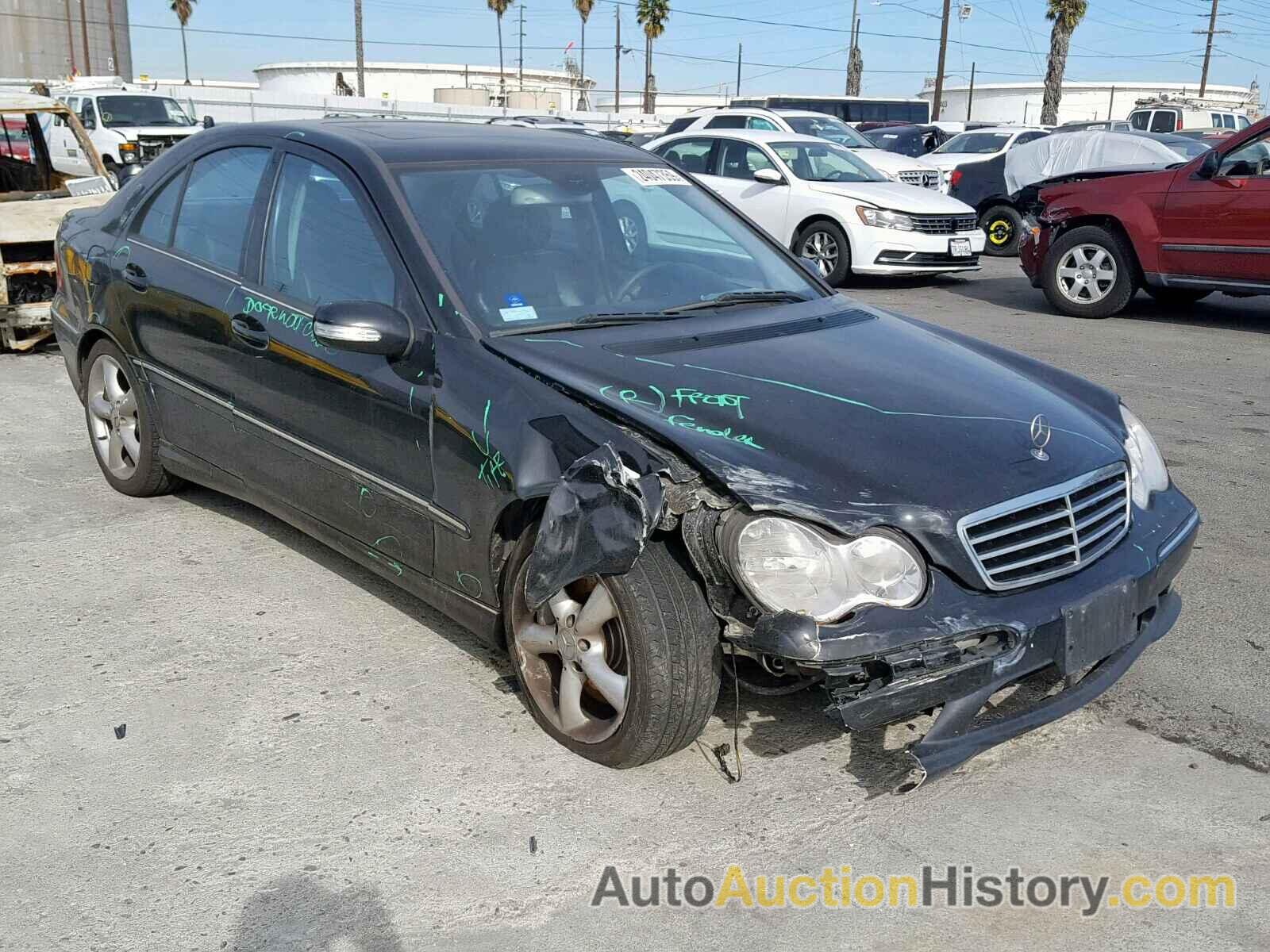 2006 MERCEDES-BENZ C GENERATION 2006 230, WDBRF52H66A896408