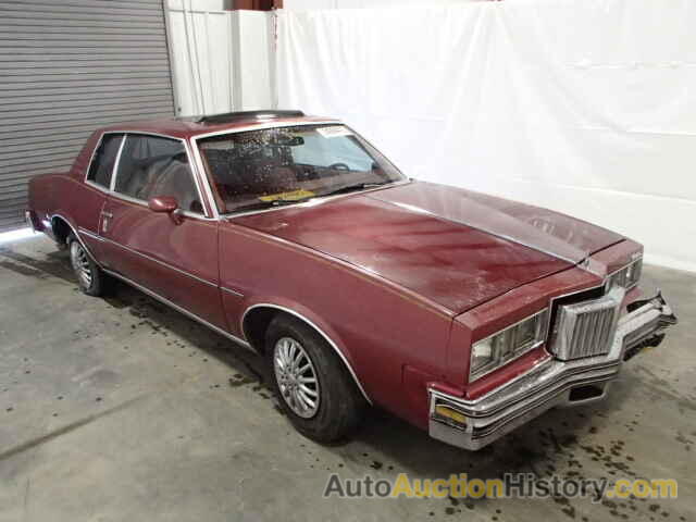 1978 PONTIAC GRAND PRIX, 2J37W8A172176