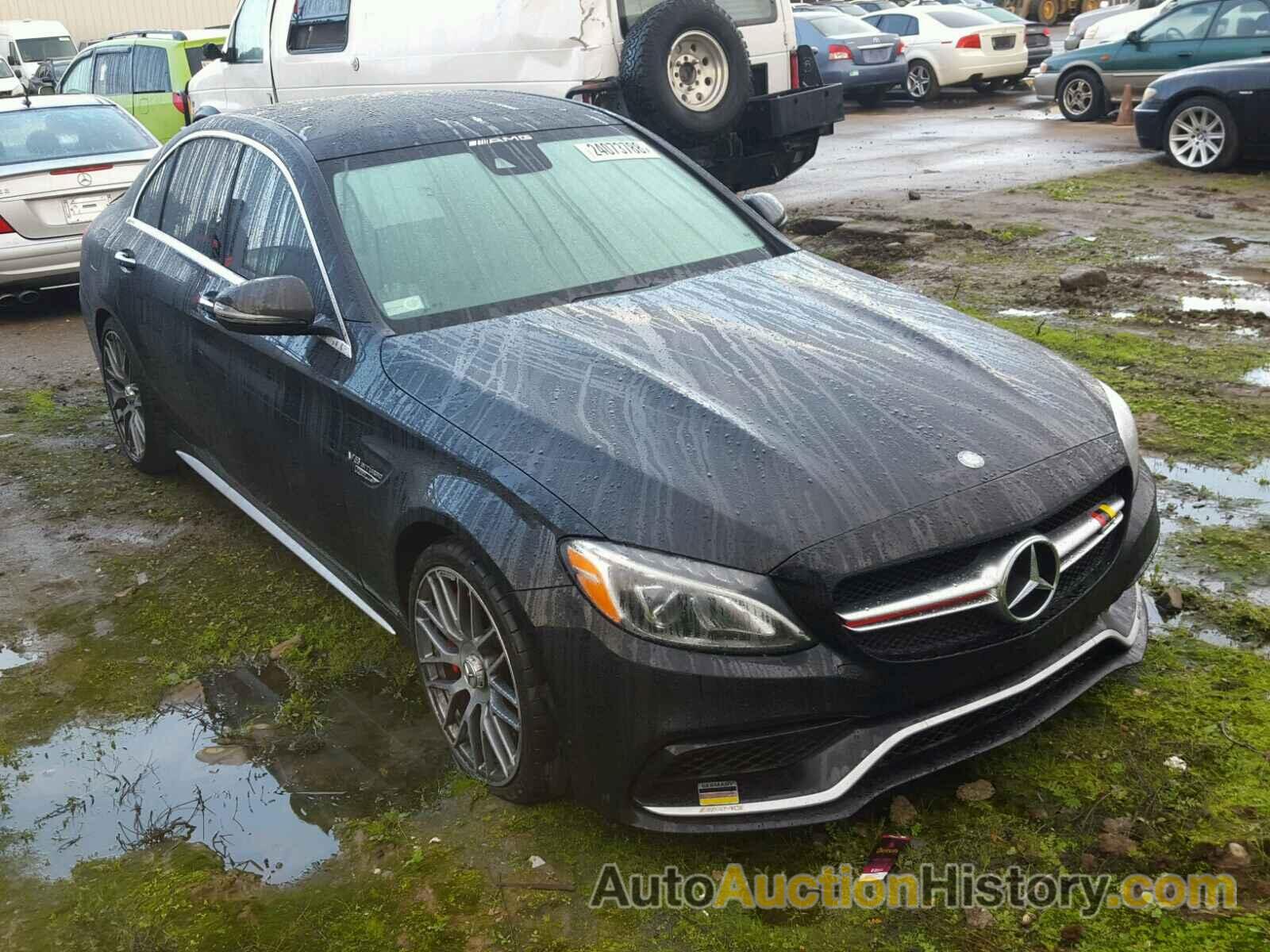 2017 MERCEDES-BENZ C 63 AMG-S, 55SWF8HB3HU200167