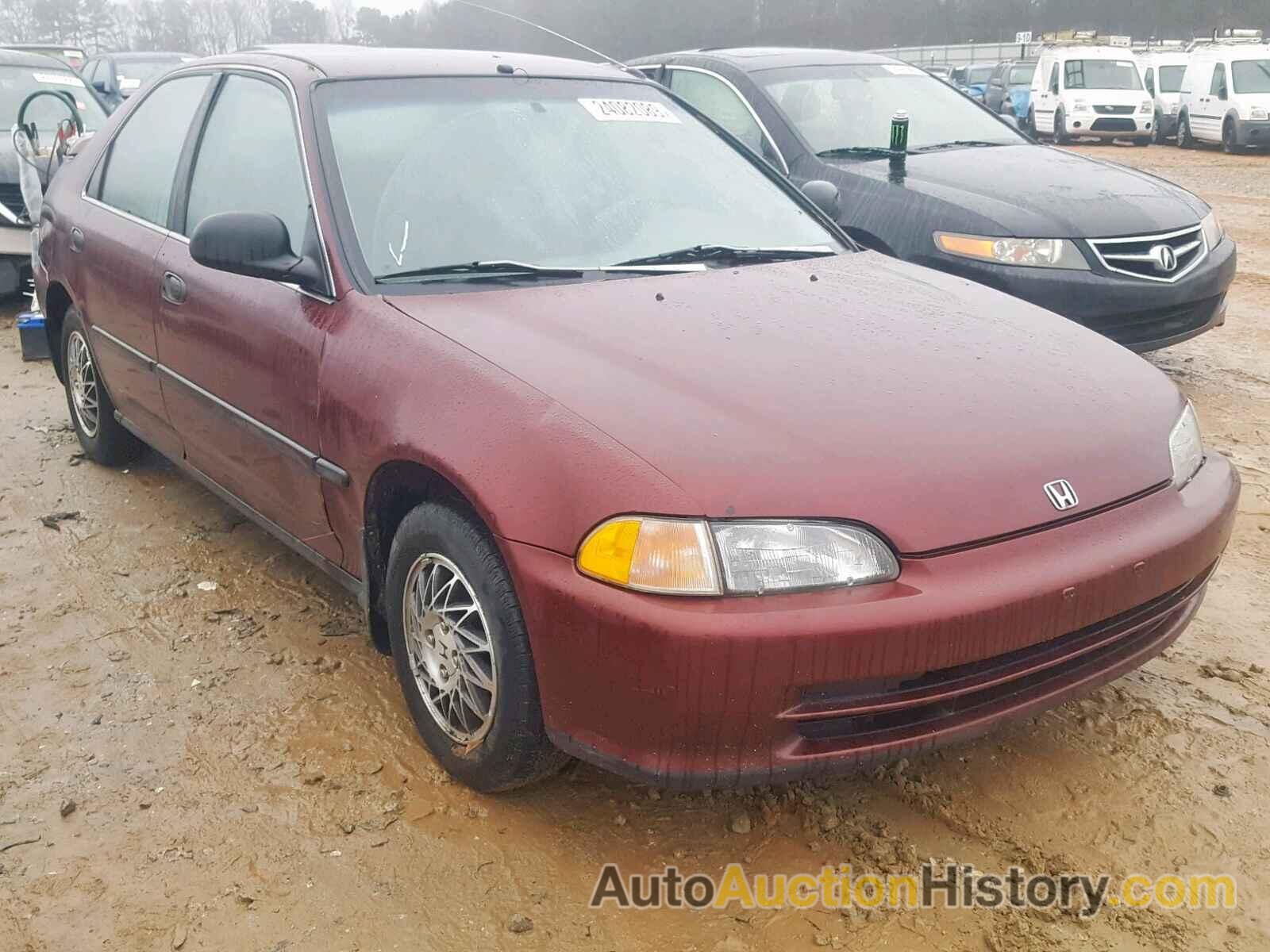 1992 HONDA CIVIC LX, 1HGEG8557NL045917