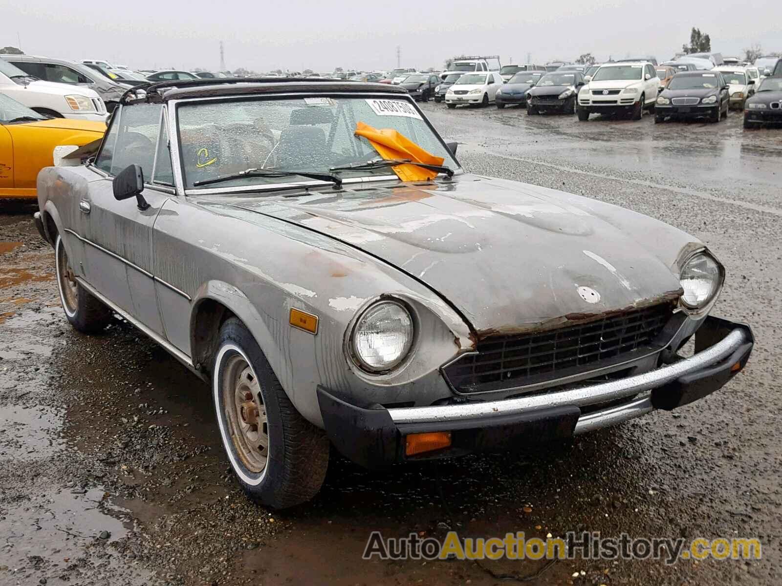 1978 FIAT SPYDER, 124CS20157642