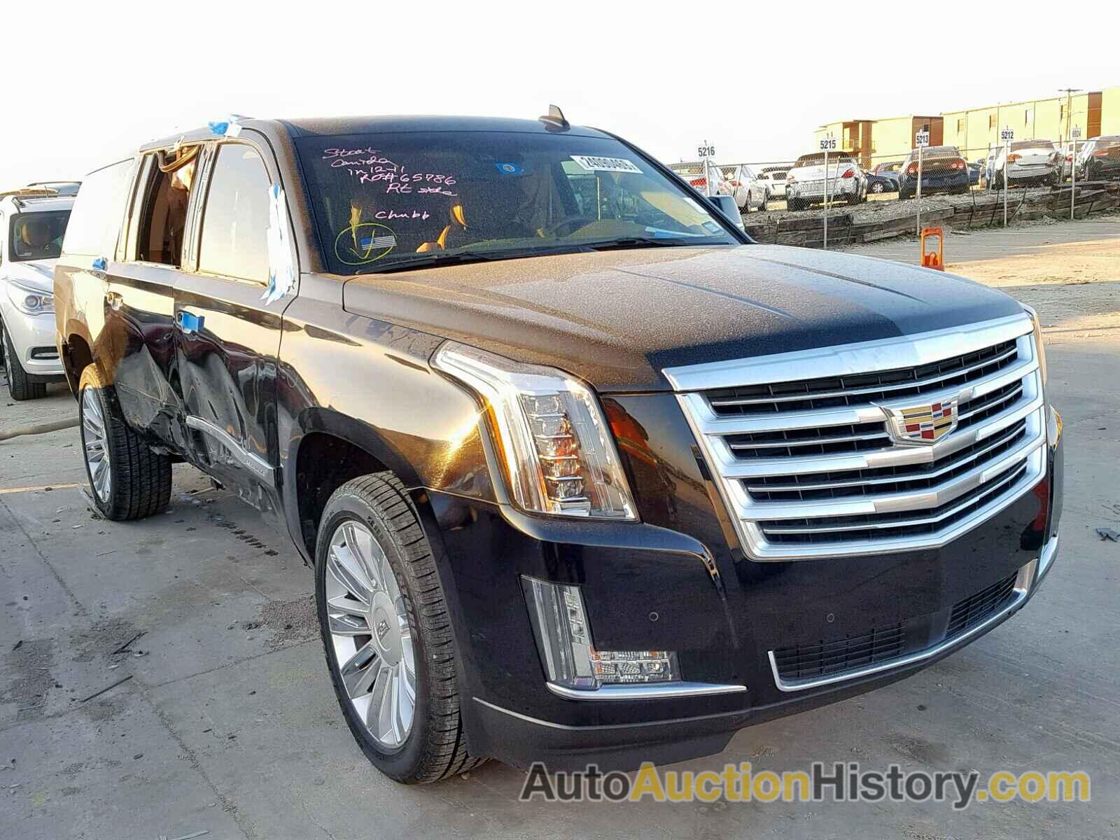 2016 CADILLAC ESCALADE ESV PLATINUM, 1GYS4KKJ9GR172803