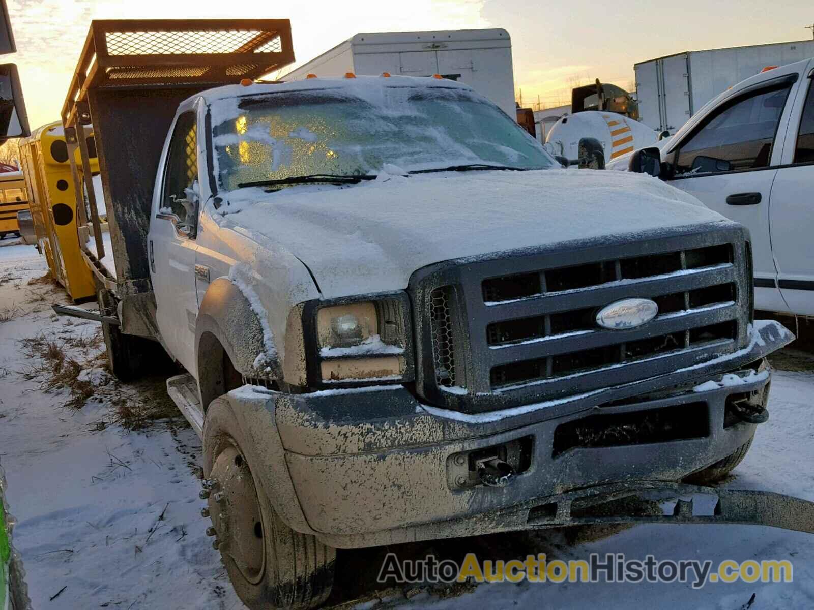 2007 FORD F450 SUPER DUTY, 1FDXF46P17EB19001