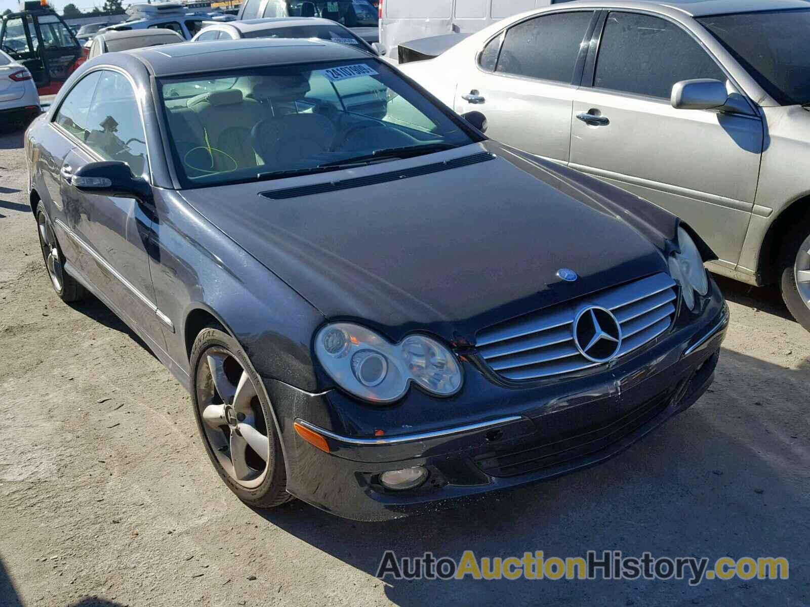 2005 MERCEDES-BENZ CLK 320C, WDBTJ65J65F149434