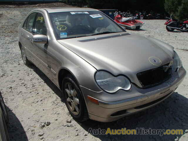 2001 MERCEDES-BENZ C320, WDBRF64J51F099519