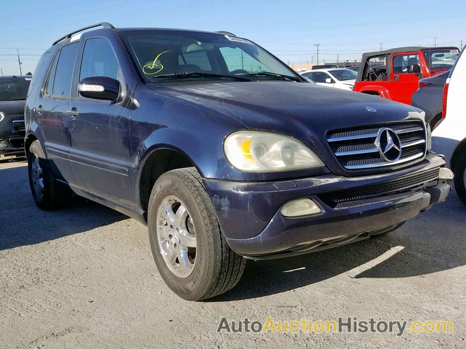 2002 MERCEDES-BENZ ML 500, 4JGAB75E32A323642