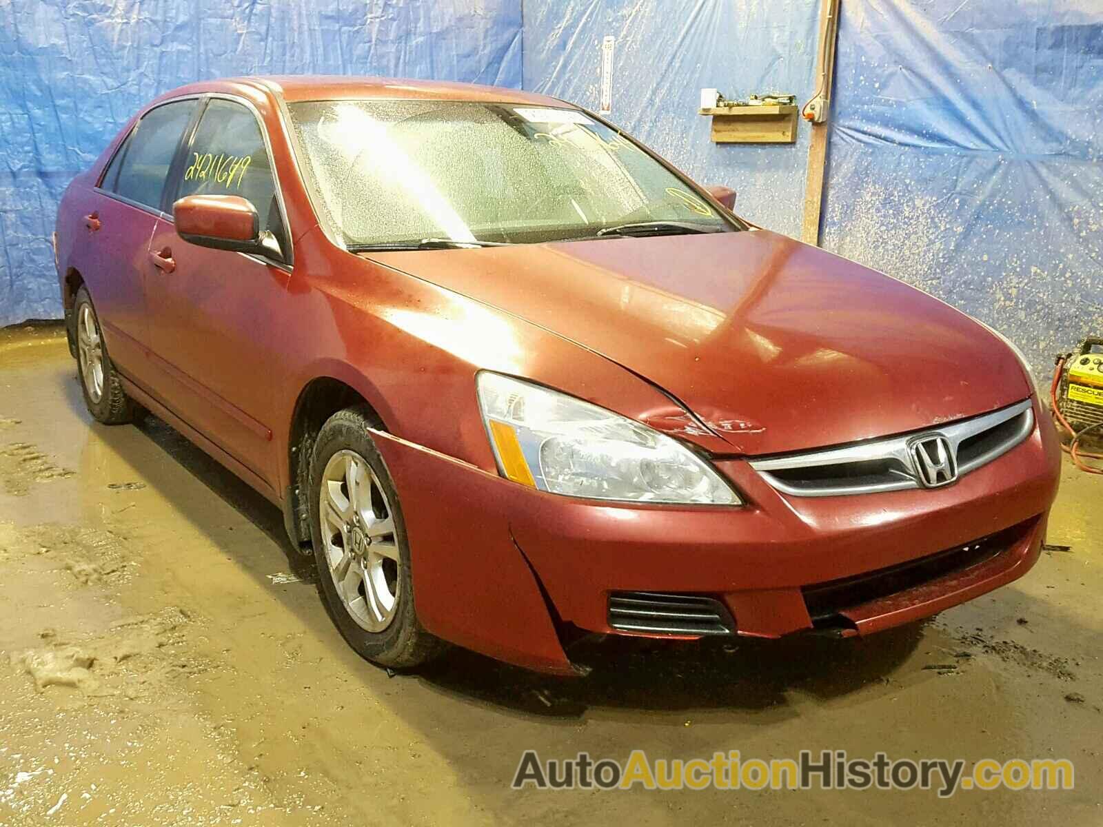 2007 HONDA ACCORD SE, 1HGCM56347A017065