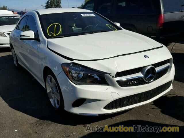 2017 MERCEDES-BENZ CLA 250, WDDSJ4EB1HN436612