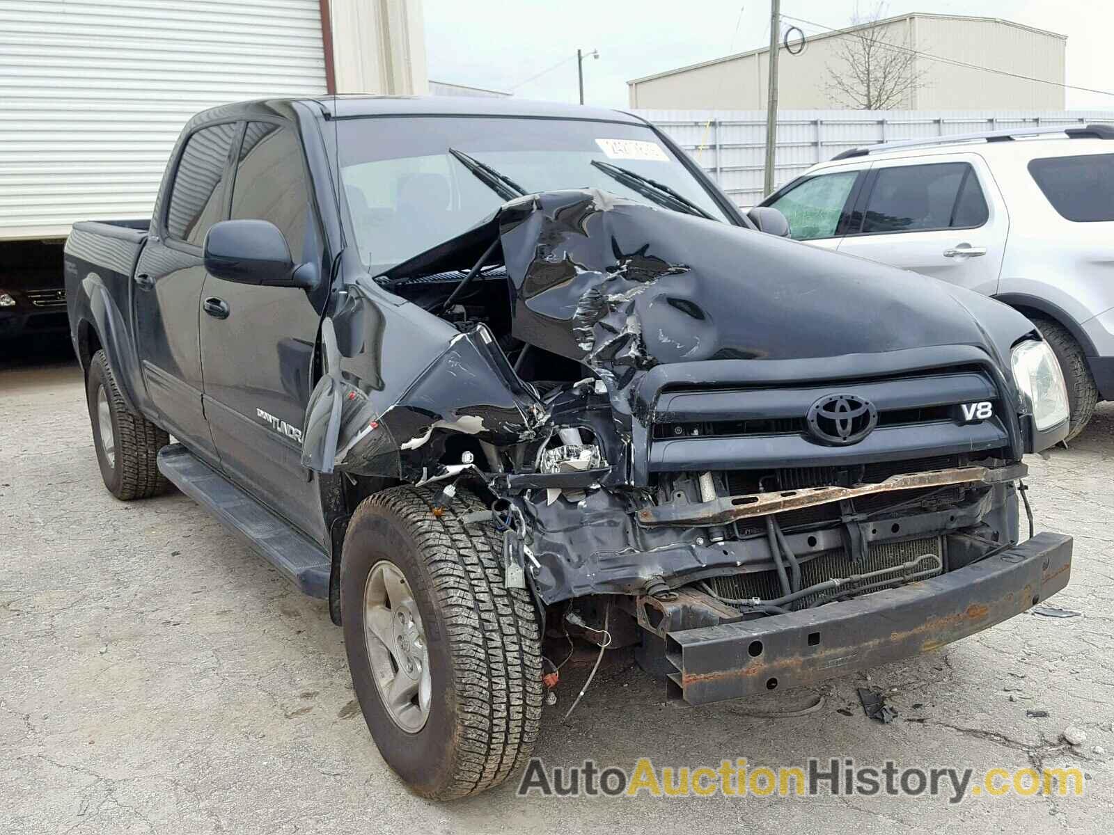 2004 TOYOTA TUNDRA DOUBLE CAB LIMITED, 5TBDT48134S461010