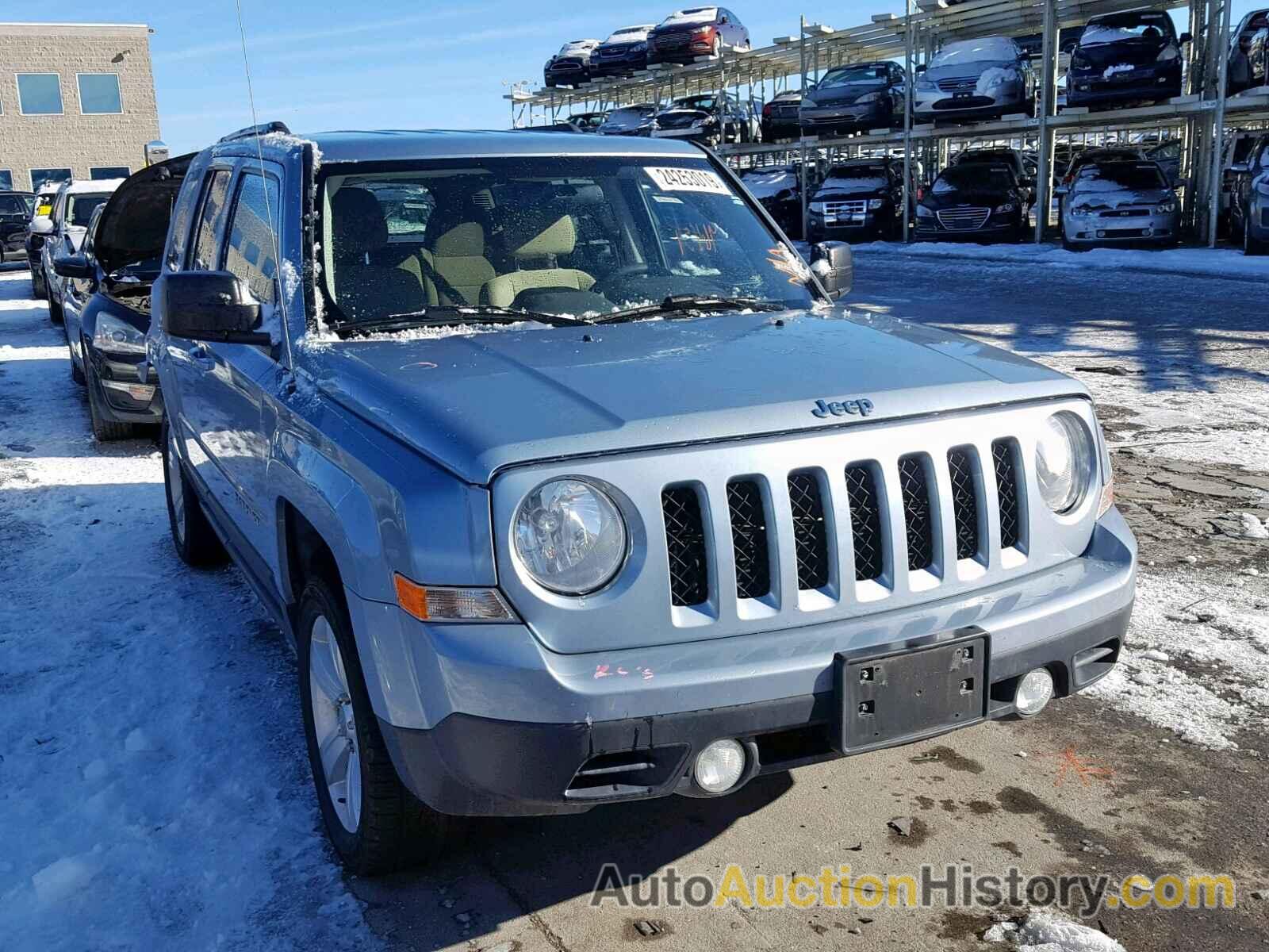 2013 JEEP PATRIOT LATITUDE, 1C4NJRFB4DD248041