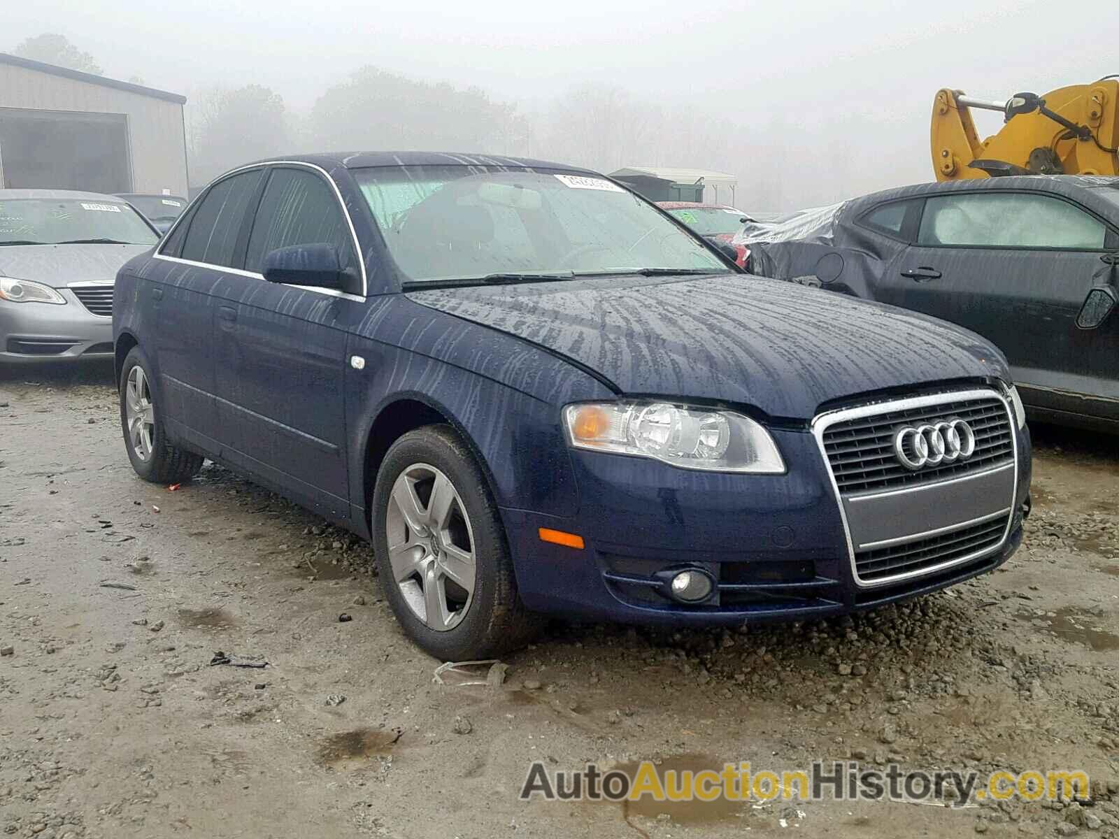 2006 AUDI A4 2, WAUAF78E16A122104