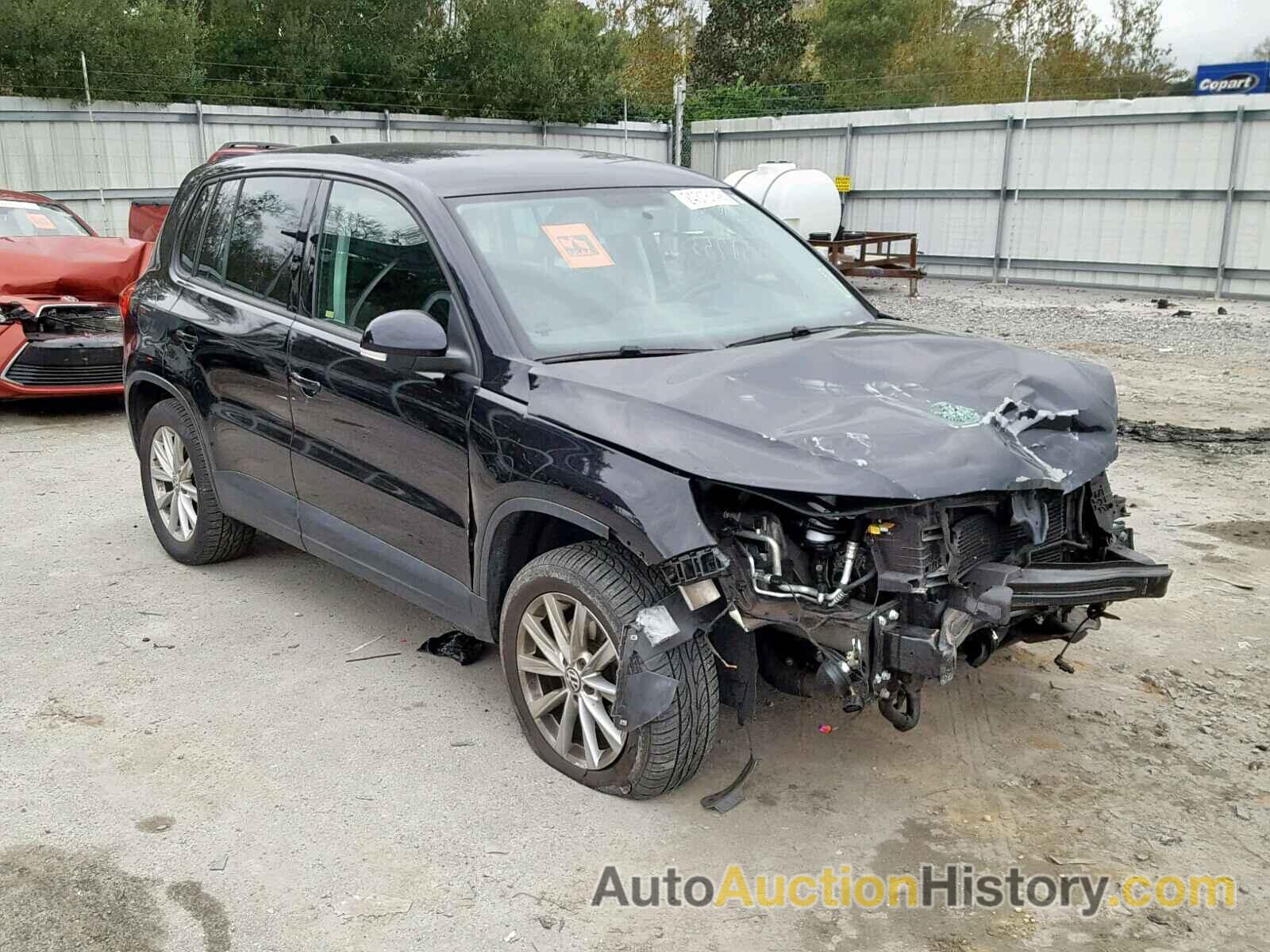 2014 VOLKSWAGEN TIGUAN S, WVGAV3AX5EW526806