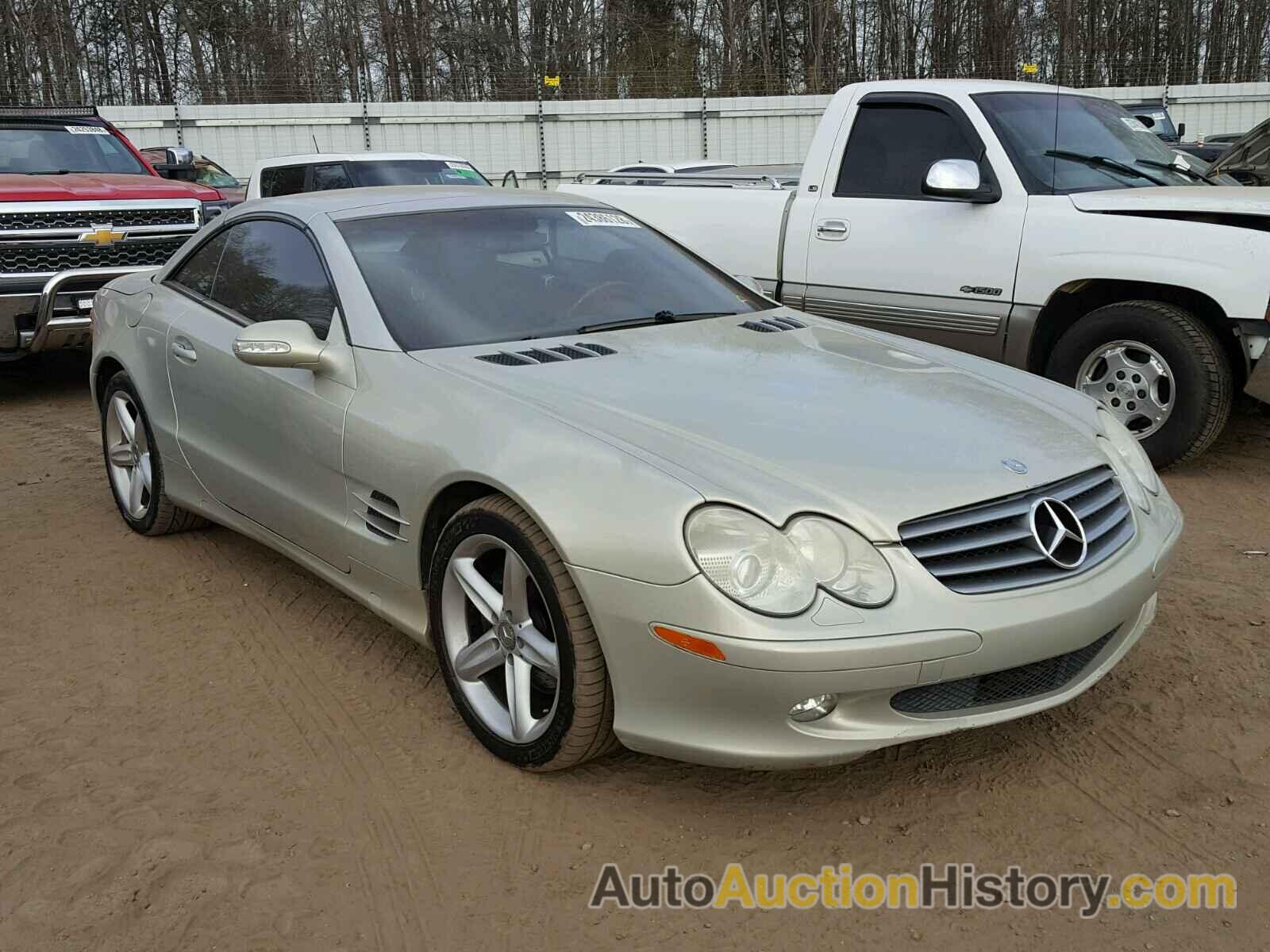 2003 MERCEDES-BENZ SL 500R, WDBSK75F73F010291