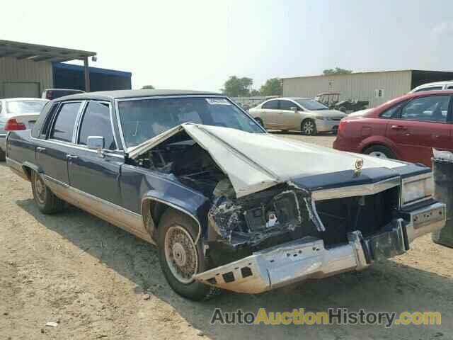 1991 CADILLAC BROUGHAM, 1G6DW54E7MR718216