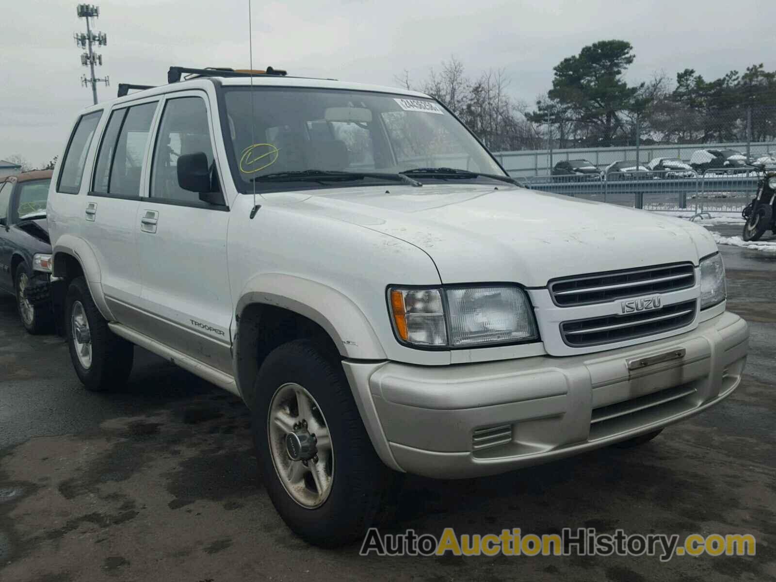 2000 ISUZU TROOPER S, JACDJ58XXY7J10309