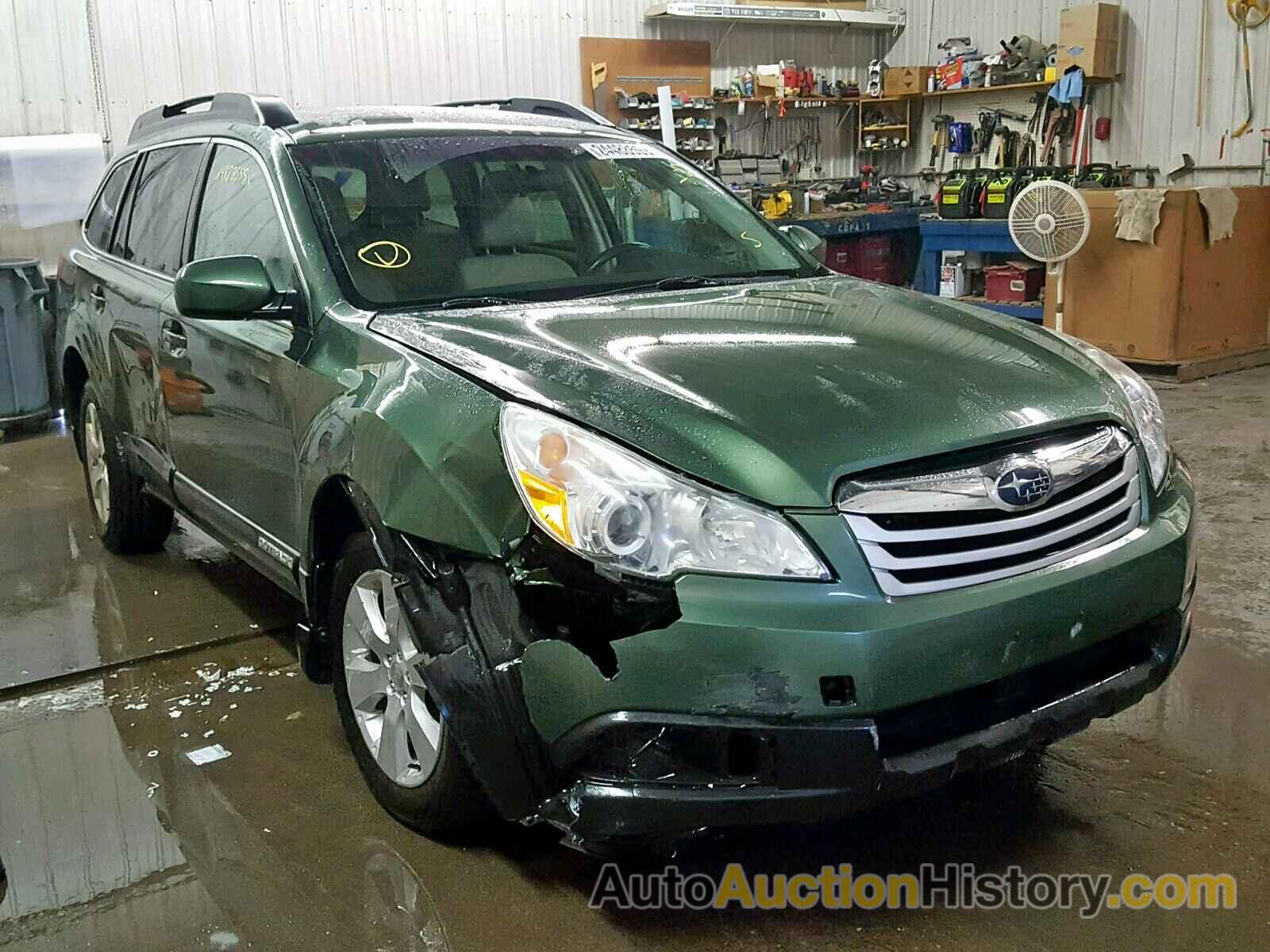 2011 SUBARU OUTBACK 2.5I PREMIUM, 4S4BRCCC2B3447349