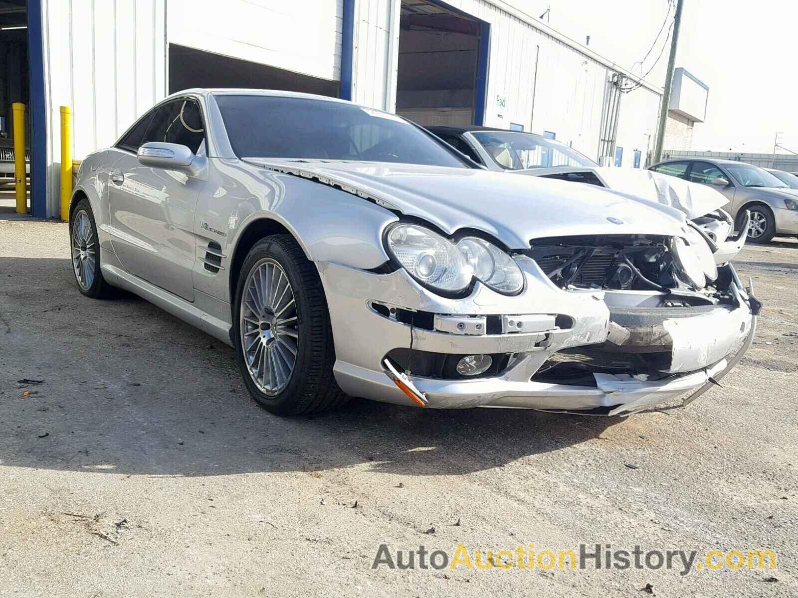 2005 MERCEDES-BENZ SL 55 AMG, WDBSK74F75F090860