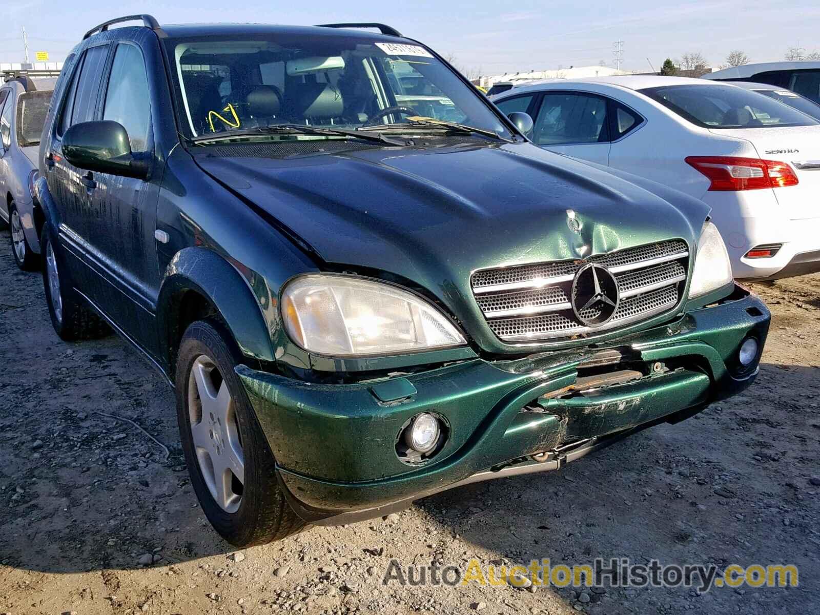 2000 MERCEDES-BENZ ML 55, 4JGAB74E1YA155820