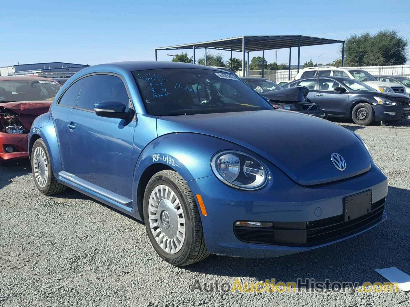 2016 VOLKSWAGEN BEETLE SE, 3VWJ17AT5GM607356