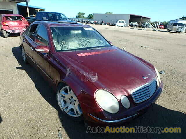 2003 MERCEDES-BENZ E500, WDBUF70J73A206141