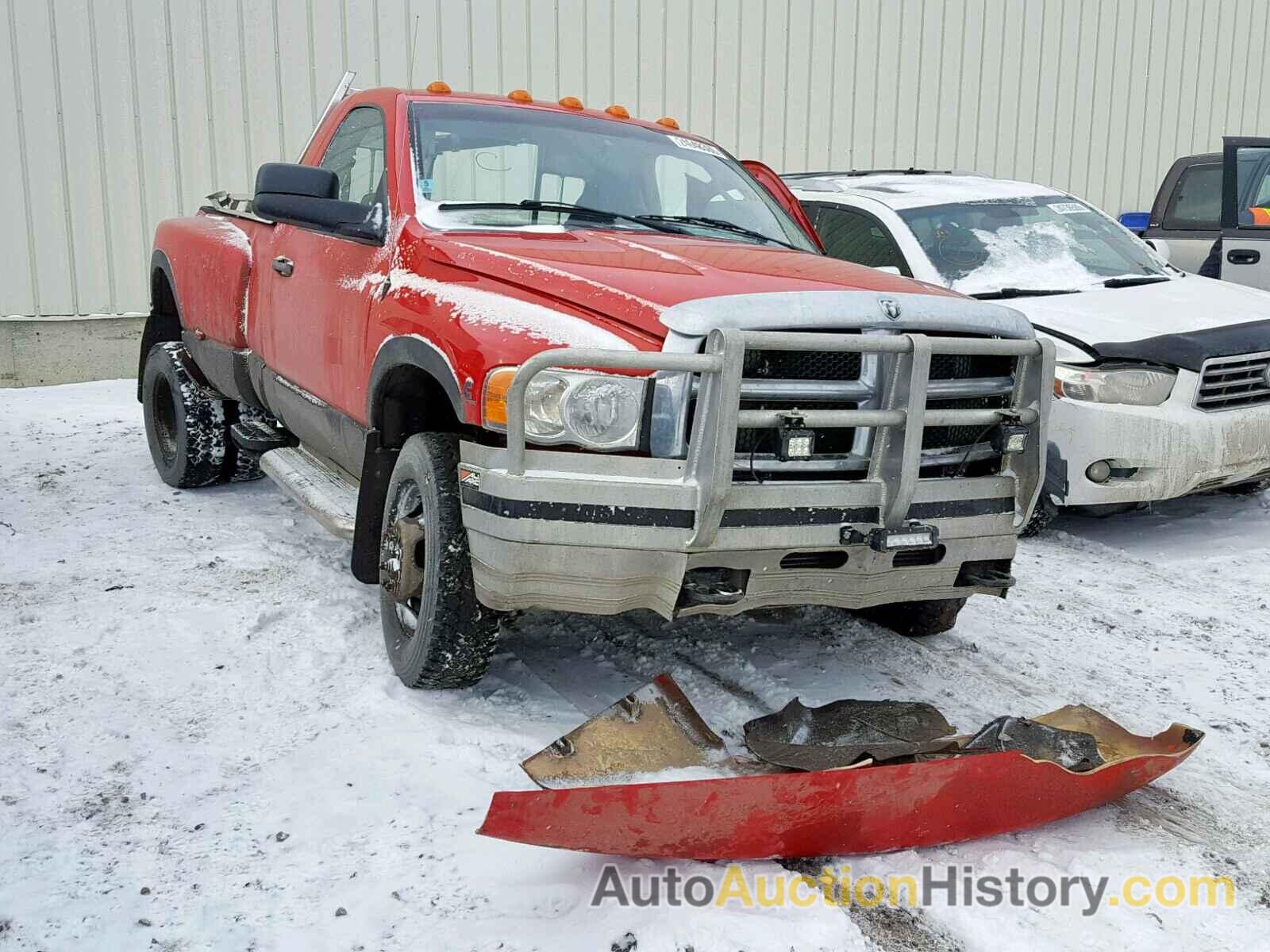 2005 DODGE RAM 3500 S ST, 3D7MS46C75G717086