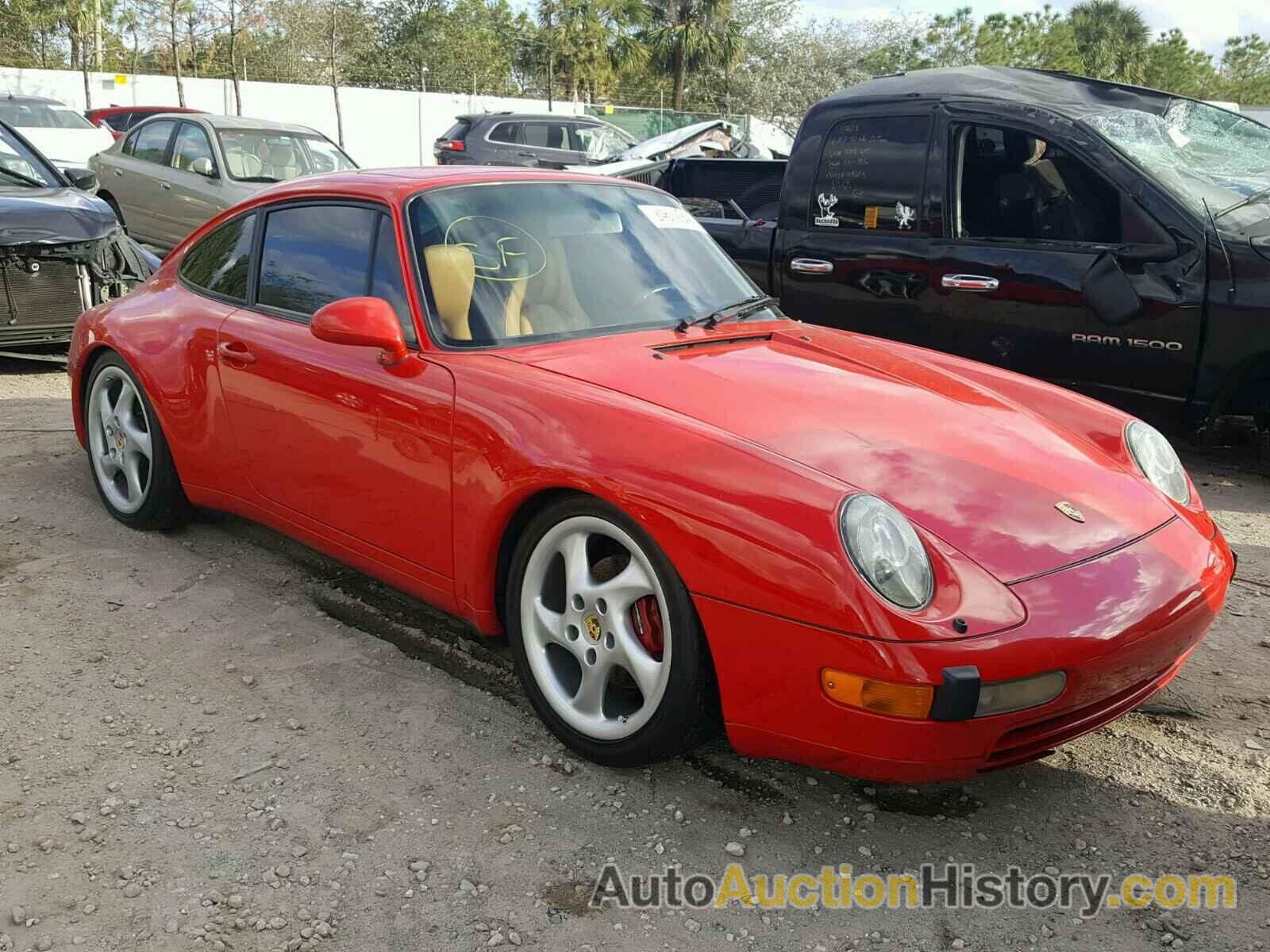 1995 PORSCHE 911 CARRERA 2, WP0AA2990SS323180