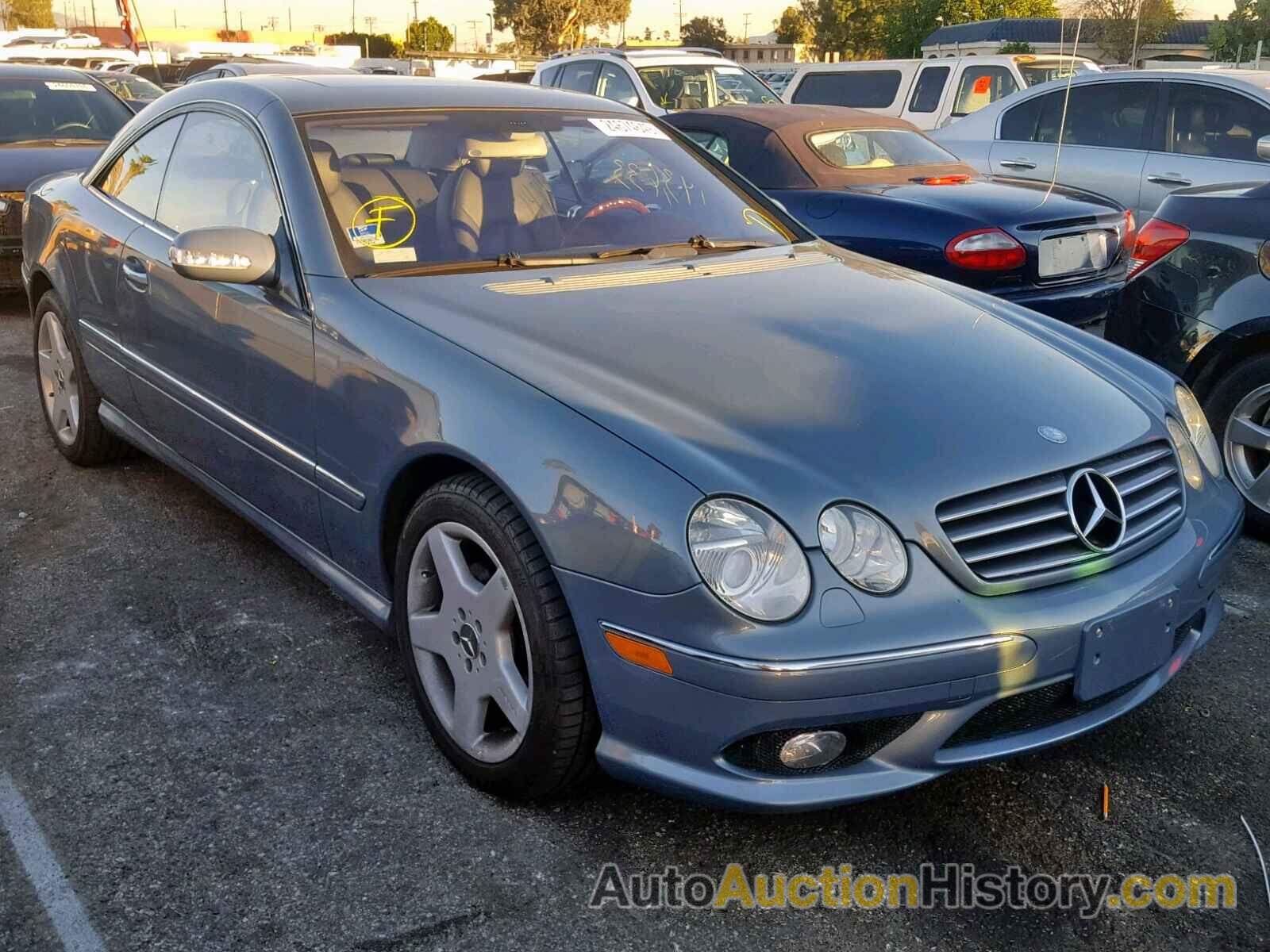 2004 MERCEDES-BENZ CL 500, WDBPJ75J24A040701