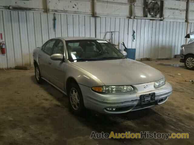 2000 OLDSMOBILE ALERO GL, 1G3NL52T9YC411117