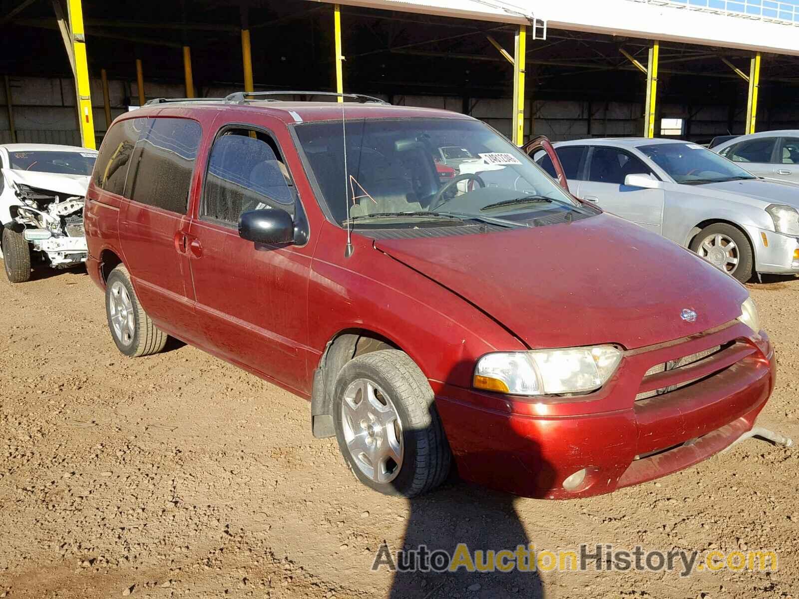 2002 NISSAN QUEST GXE, 4N2ZN15T92D808065