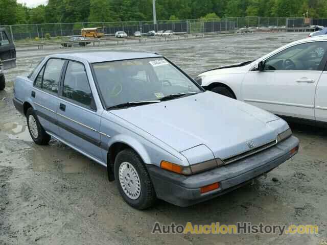 1987 HONDA ACCORD DX, 1HGCA5627HA080257