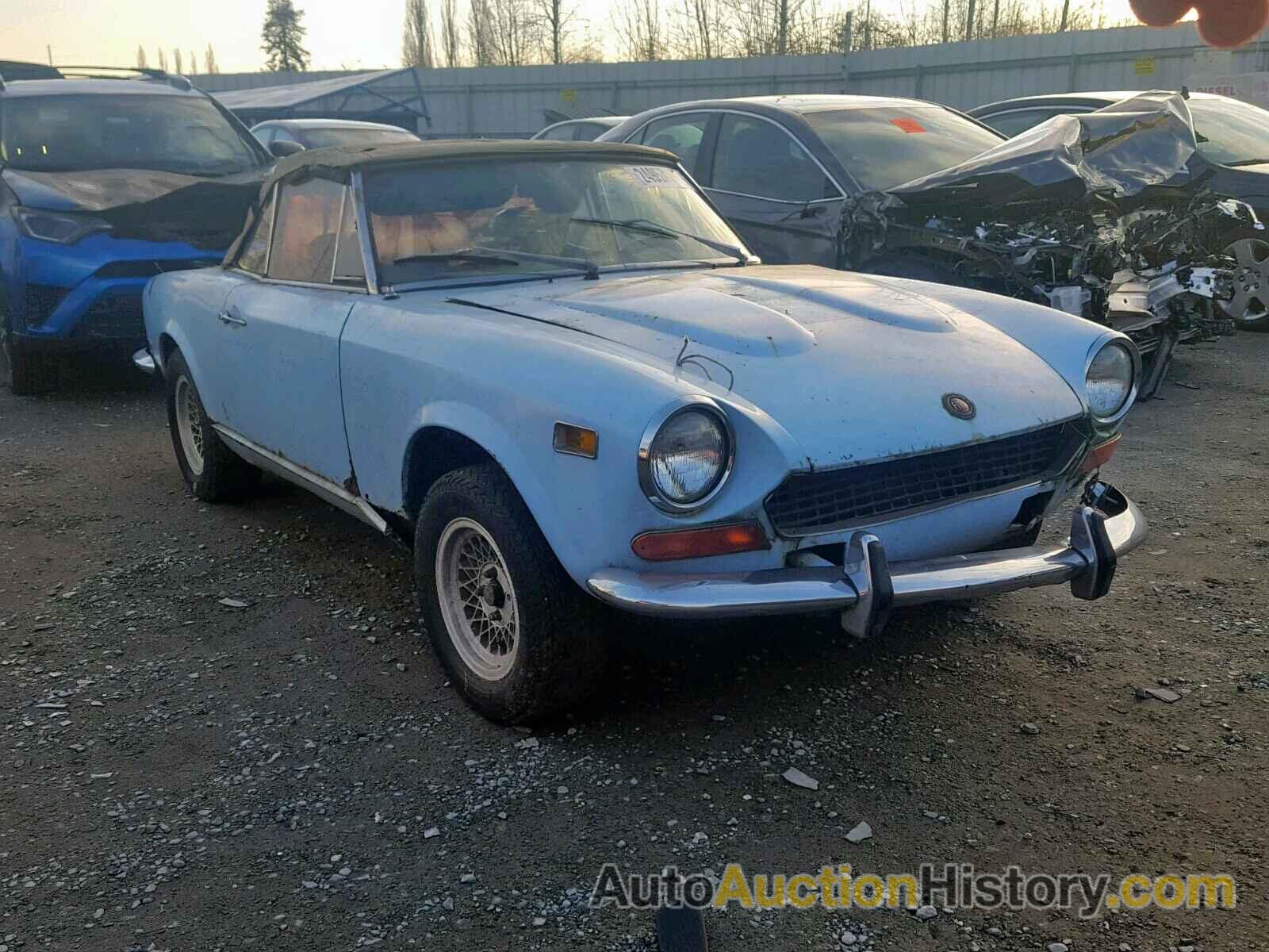 1974 FIAT SPYDER, 124CS10080235