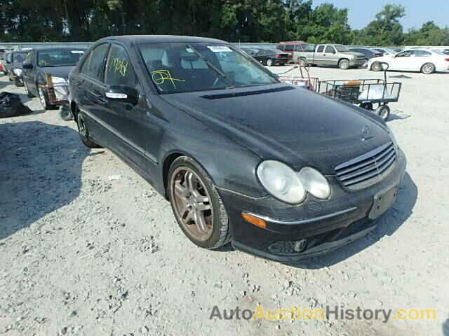 2005 MERCEDES-BENZ C55 AMG, WDBRF76J85F616854