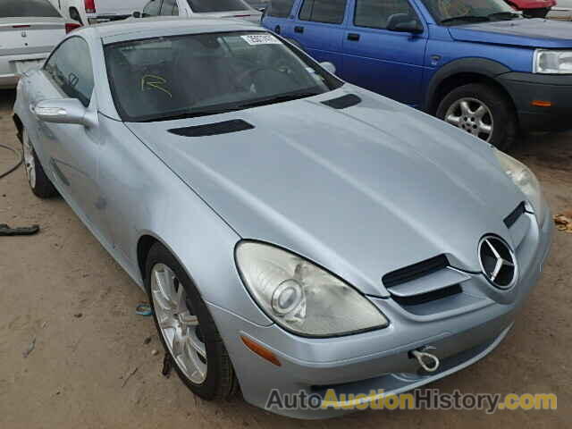 2006 MERCEDES-BENZ SLK350, WDBWK56F26F105303