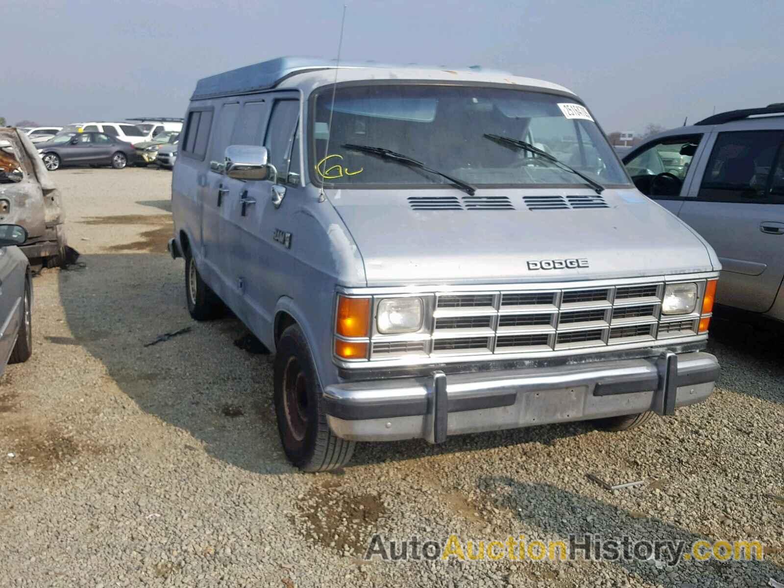 1989 DODGE RAM VAN B250, 2B6HB21Y4KK398221