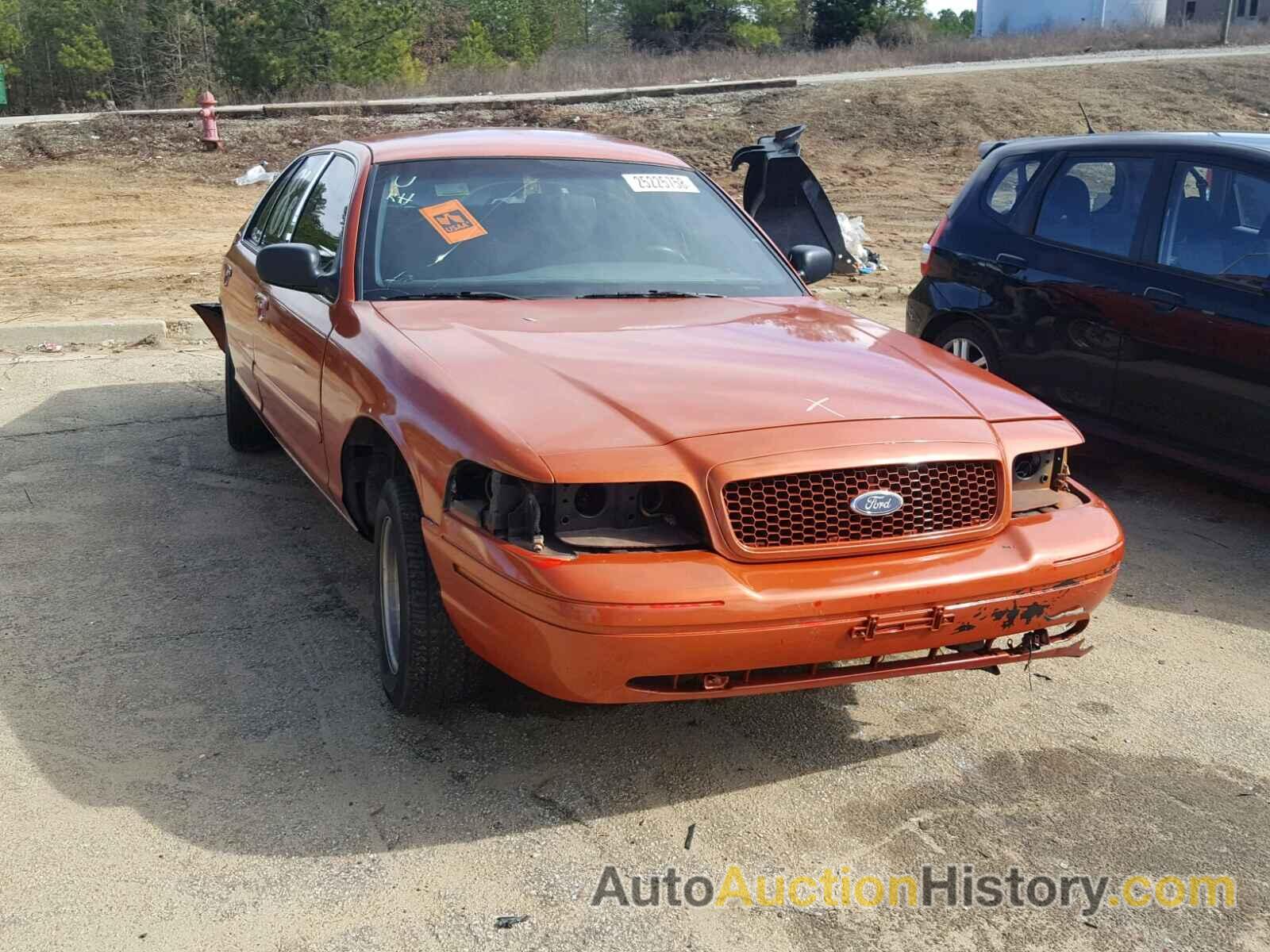 2002 FORD CROWN VICTORIA POLICE INTERCEPTOR, 2FAFP71W72X118820